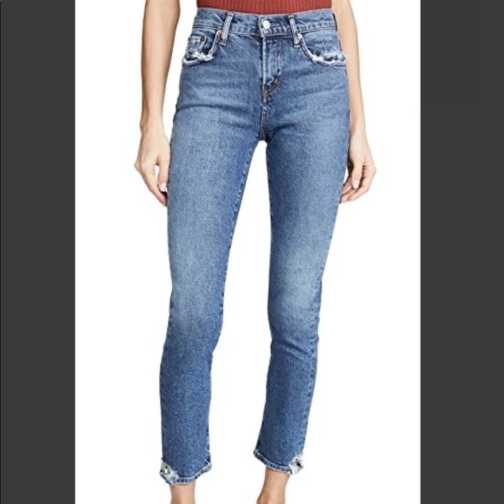 AGOLDE Toni Slim Straight Leg Jeans - Size 27